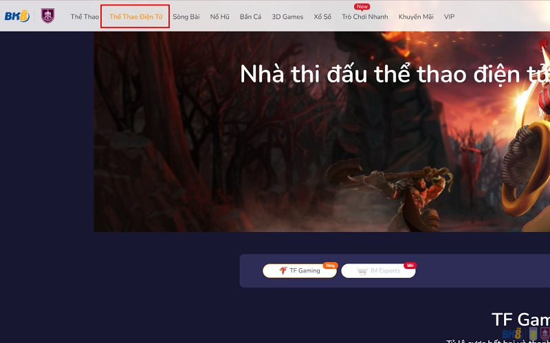 Hướng dẫn cược CS:GO trực tuyến tại BK8