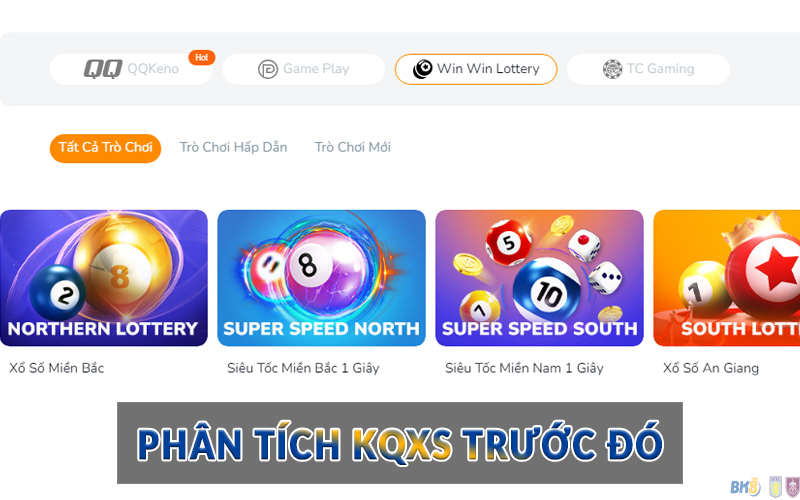 Phân tích KQXS trước đó